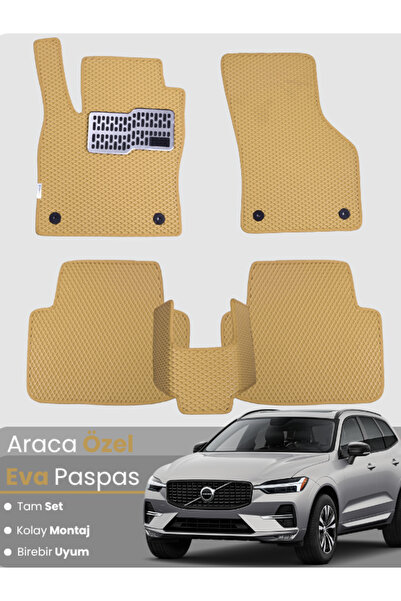 stiloto Volvo Xc60 Hybrid (2021-2025) Compatible Eva Floor Mat Full Set–Auto ...