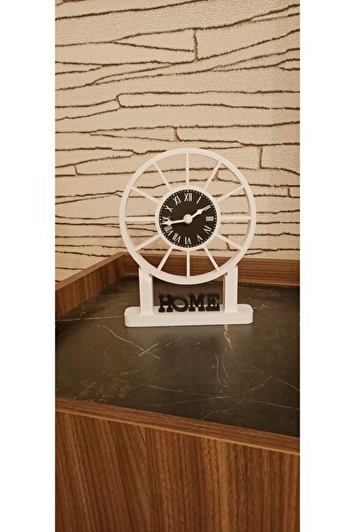 Kaya Hediyelik Dekoratif Şık Home Konsol Üstü Masa Saati 22x17 cm