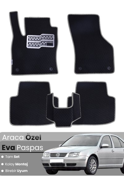 stiloto VOLKSWAGEN BORA (1998-2004) Uyumlu EVA Paspas Tam Set–Oto Paspas,Arac...