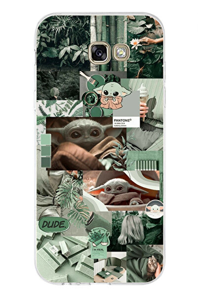TechTree Samsung Galaxy A7 2017 Compatible Yoda Collage Printed Silicone Case
