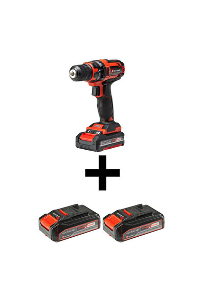 Einhell TC-CD 18/35 Li Çift Akülü 2.5 Ah + Şarj Cihazlı Akülü Matkap