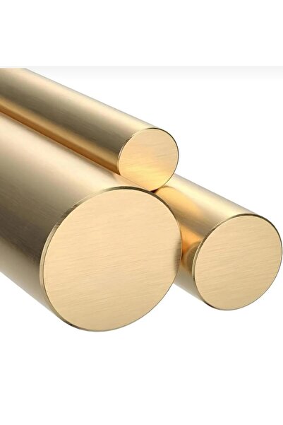 uzunoğlu bakır ürünleri 8mm pirinç çubuk uzunoglu bakır 8mm çap 1 metre boy