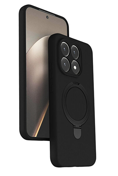 NewFace غطاء LVSQVR Xiaomi Mi 15T Regal مع حامل ماج سيف (193730) - أسود