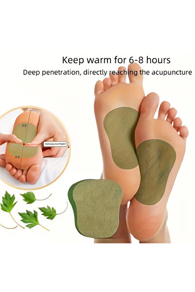 Mavipalandöken Ağrı Giderici Isıtıcı Bitkisel Yakı Bandı 1 Adet Bel, Omuz, Di...