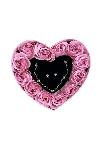 naniland.ro Ρομαντικό σετ δώρου για την καρδιά – Διακοσμητικά τριαντάφυλλα κα...