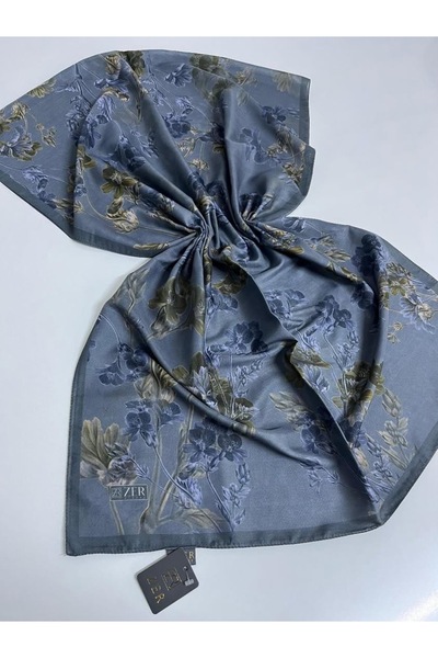 Butik New Season Organic Floral Patterned Zer Shawl