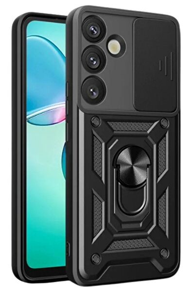 NewFace غطاء حماية سيليكون LVSQVR لهاتف سامسونج جالاكسي S26 بلس مع حلقة للعدس...