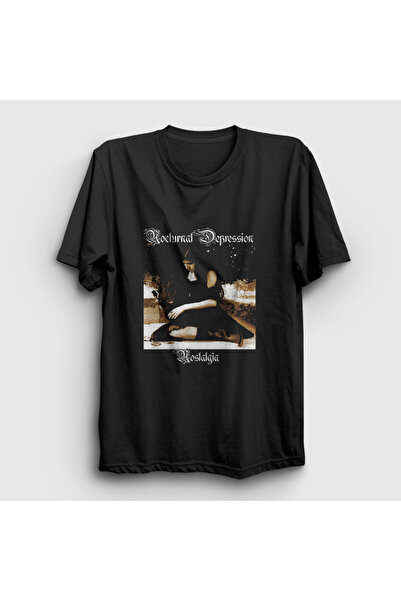 Presmono Unisex Black Nostalgia Nocturnal Depression T-Shirt 588948Tt