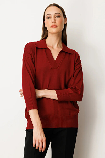 ON TRİKO Pulover tricotat cu mâneci trei sferturi 65301