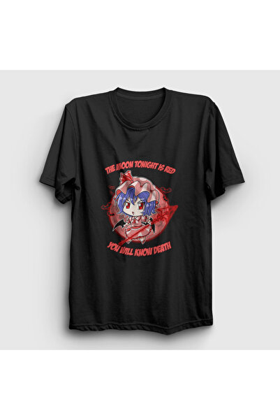 Presmono Unisex Black Touhou Remilia T-Shirt 589413Tt