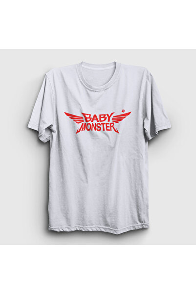 Presmono Μπλουζάκι Unisex Λευκό Babymonster Babymetal με λογότυπο 586263tt