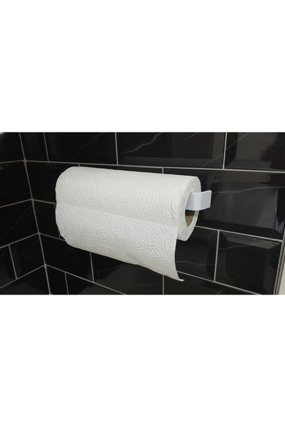 andela Strong Adhesive Plastic Paper Towel Rack Paper Towel Holder Roll Towel...