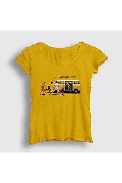 Presmono Γυναικείο κίτρινο μπλουζάκι Van Little Miss Sunshine 589751tt