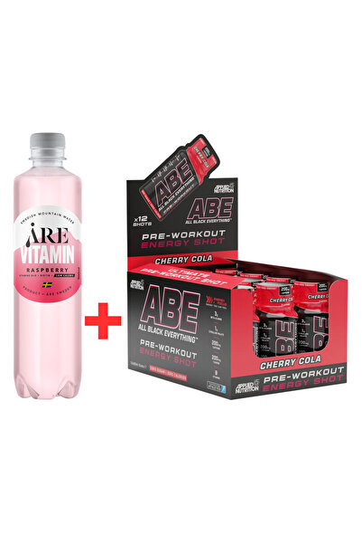 ARE Daily Energy Shot Pack, Cherry Cola Flavor + Free Vitamin A1 Drink Tablet