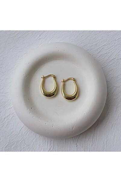 aksesuarista أقراط فولاذية صغيرة مستديرة ومقوسة