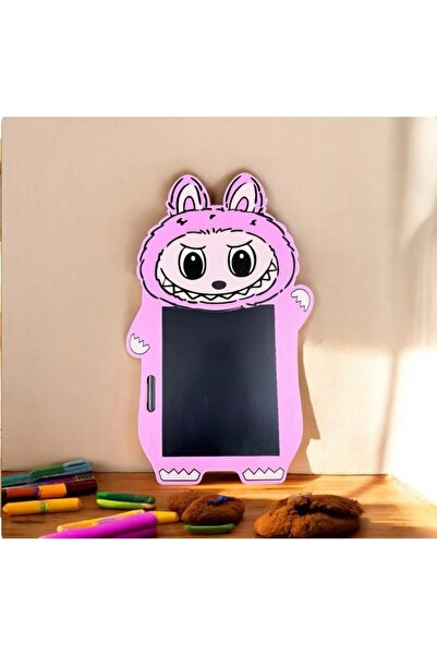 BULUT LCD Yazı Tableti – Çocuklar İçin Sevimli Karakter Labubu Tasarımlı Diji...
