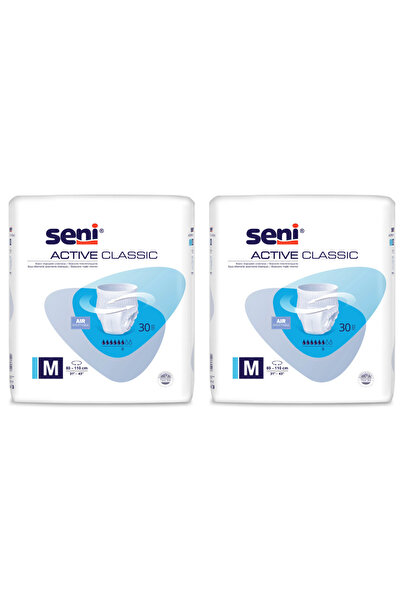 Seni Chilot Absorbant pentru adulti Active Classic Medium 60 buc big-pack