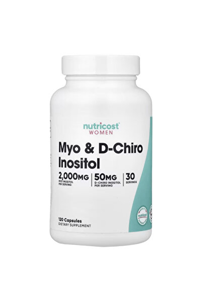 Nutricost Women Myo & D-Chiro Inositol hormone balance 120 Caps