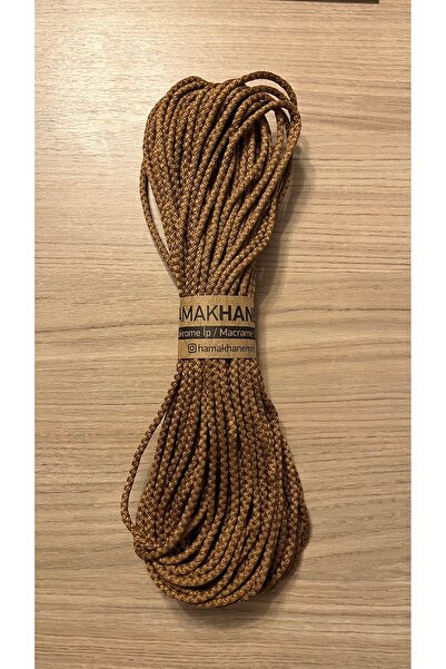 hamakhanemm 5 MM POLYESTER DOLGULU KORDON İP ( 15 Farklı renk seçeneği ) 500 ...