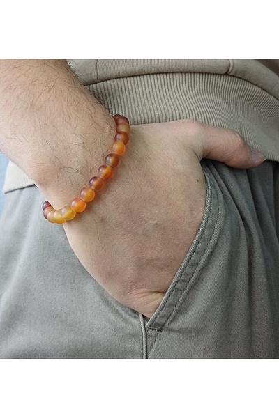SEVER DOĞAL TAŞ Bracelet from Agate Stone