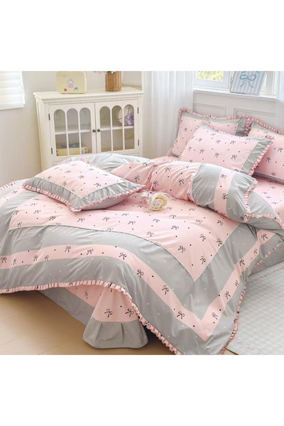 OEM Bed linen for double bed 2 people, 4 pieces, Finet, DREAM-0918