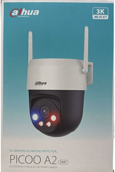 DAHUA DH-P5AS-PV 5MP IP66 DIŞ MEKAN WİFİ FULLCOLOR MİKROFON+HOPARLÖR SPEEDDOM...