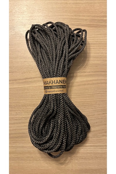 hamakhanemm 5 MM POLYESTER DOLGULU KORDON İP ( 15 Farklı renk seçeneği ) 500 ...