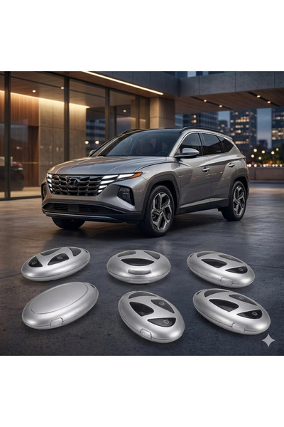 Generic Brand Hyundai Tuscon Ioniq Compatible Smart 3 Button Silicone Auto Ke...