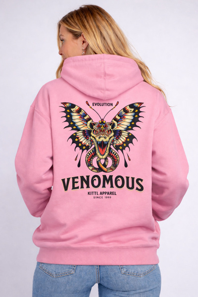 ArtYus Venomous Back Printed Unisex Hooded Sweatshirt