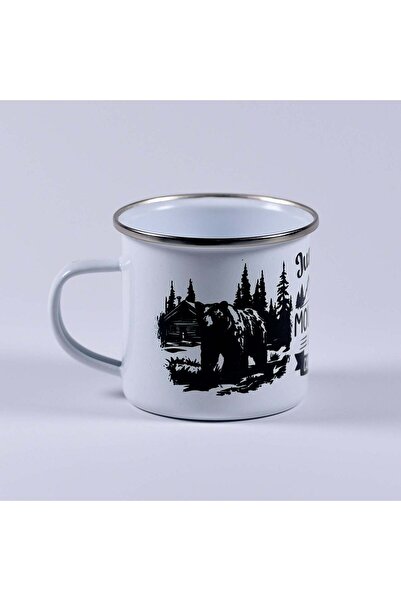 Antok Art Personalized Enamel Mug - Just go!