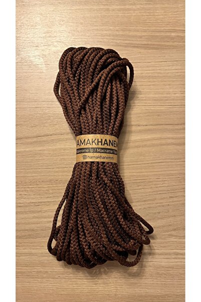 hamakhanemm 5 MM POLYESTER DOLGULU KORDON İP ( 15 Farklı renk seçeneği ) 500 ...