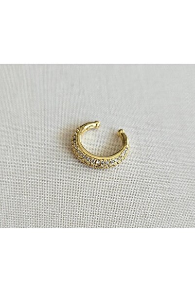 Neesa Gold Stone Cartilage Earrings