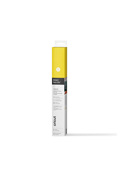 Cricut 2011319 SMART IRON ON 33X91CM 1 SAYFA SARI