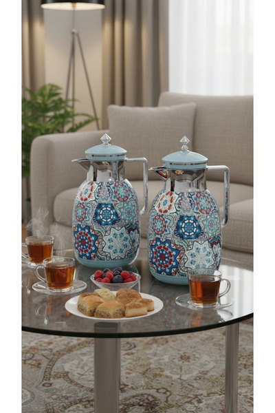 Generic Elegant tea and coffee thermos set