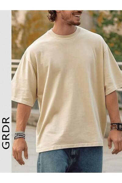 By Layina Men's Flat Oversized T-Shirt / T-Shirt