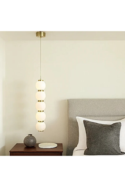 Humer نجف مودرن زيتي لون الانارة اصفر 15 واط