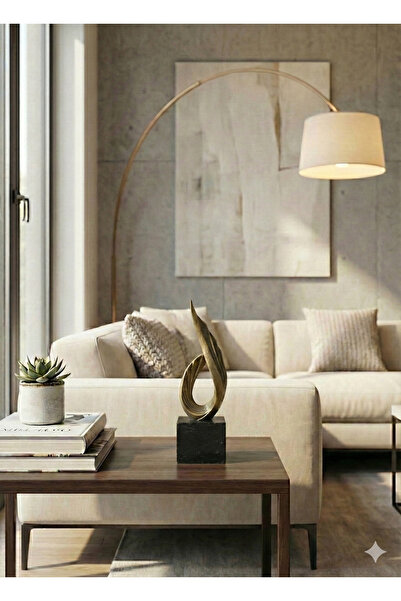 Dekoromi Dekoratif Hediyelik ve Ev Dekorasyon Trend Model Biblo Heykel (31cm ...