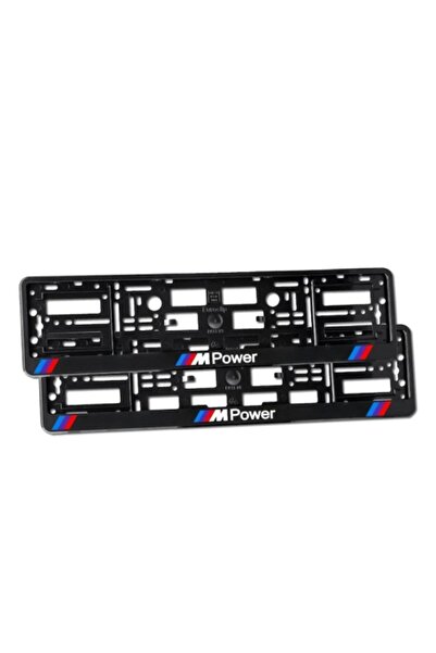 Aftermarket Personalized License Plate Holder Set M Power