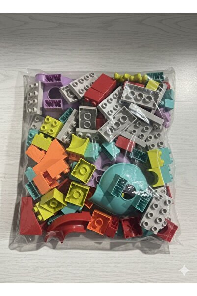 Online Legoo 87 Parça Yapı OyuncakDuplo Uyumlu BLOKLAR