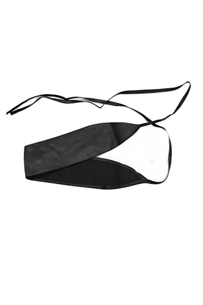 FashionForYou Dotty black corset belt, wide, made of eco-leather, elastic wit...