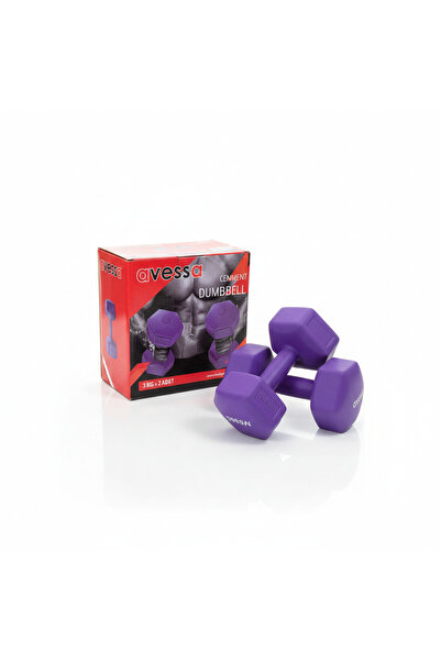 nkspor 3KG Dambıl Seti (Dumbbell) - Ağırlık Antrenman - Güç Ağırlığı - Spor -...