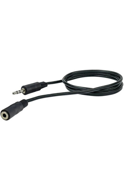 Schwaiger Jack Aux 3,5mm giris 3,5mm soket kulaklık kablo uzatma kablosu 5 metri