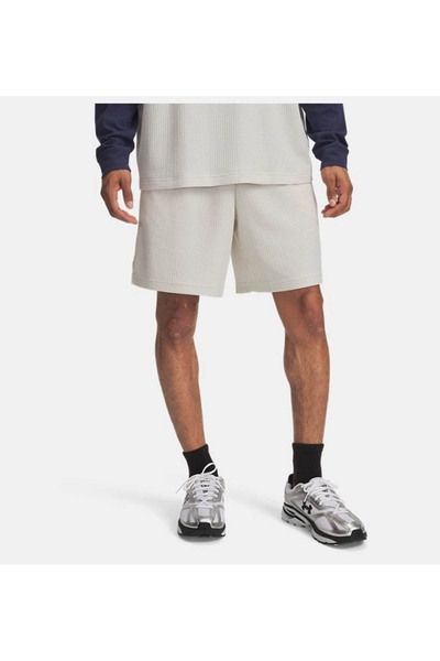 Under Armour Ua Rival Waffle White Men's Shorts 1383107-110