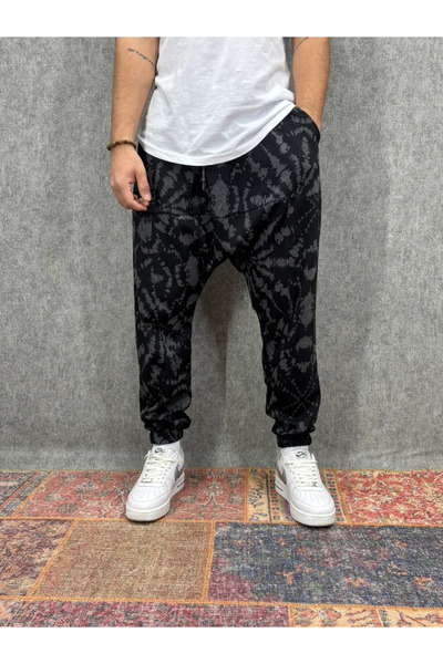 FıttingRoom بنطلون شالوار منقوش بخصر مطاطي