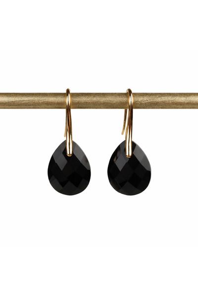 JİMNY JEWELRY أورا – أقراط من الفولاذ والحجر الطبيعي