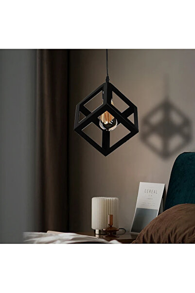 qwell Hanging Lighting Single Color Black Shape Modern and Luxurious Design
