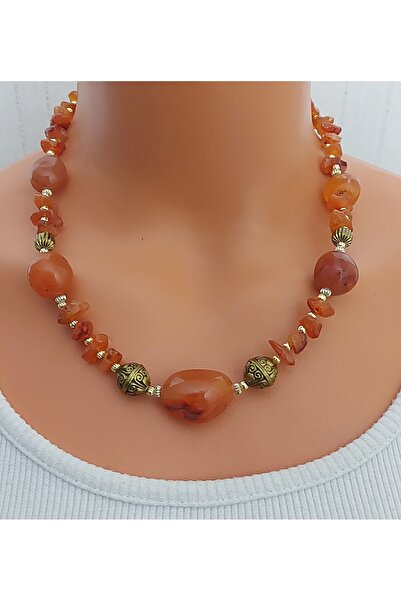 Nej Agate Stone Necklace