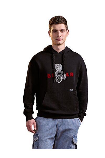 The Bear House Men’s Comfortable Hoodie, Soft Fabric, Modern Fit & Stylish Ca...