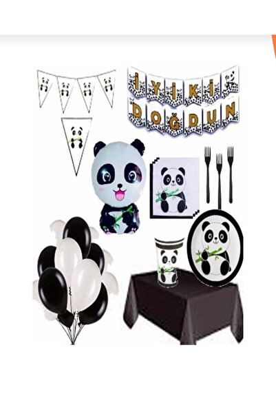 ikm balon Panda Concept Party Set