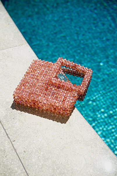 Siena Shoes Geantă de mână Saturn pentru femei, cu design special, cu pietre,...